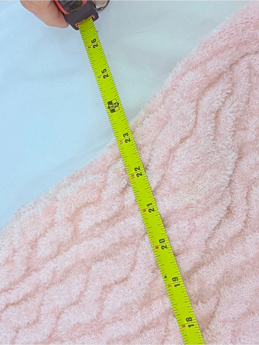 RARE Golf Wang Pink Very Fuzzy Furry Cable Knit Streetwear Shorts, Mens sz L